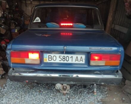 Синій ВАЗ 2107, об'ємом двигуна 1.5 л та пробігом 3 тис. км за 550 $, фото 1 на Automoto.ua