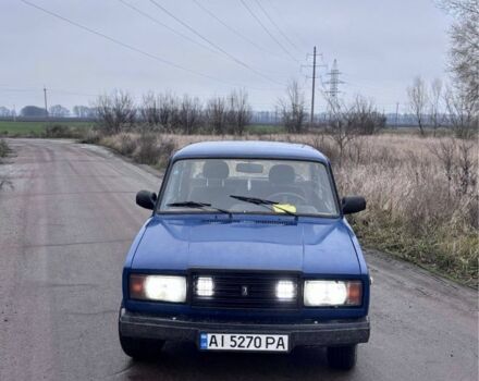 Синий ВАЗ 2107, объемом двигателя 1.5 л и пробегом 1000 тыс. км за 700 $, фото 1 на Automoto.ua