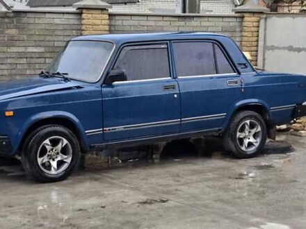 Синий ВАЗ 2107, объемом двигателя 1.5 л и пробегом 96 тыс. км за 1500 $, фото 1 на Automoto.ua