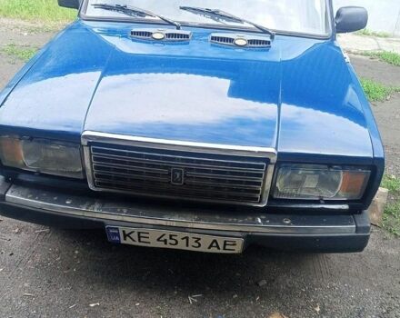 Синий ВАЗ 2107, объемом двигателя 1.45 л и пробегом 87 тыс. км за 400 $, фото 1 на Automoto.ua