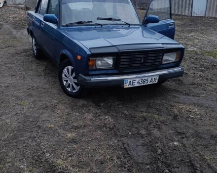 Синій ВАЗ 2107, об'ємом двигуна 1.5 л та пробігом 52 тис. км за 790 $, фото 1 на Automoto.ua