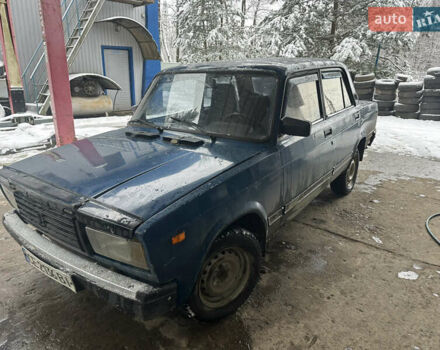 Синий ВАЗ 2107, объемом двигателя 1.45 л и пробегом 100 тыс. км за 750 $, фото 1 на Automoto.ua
