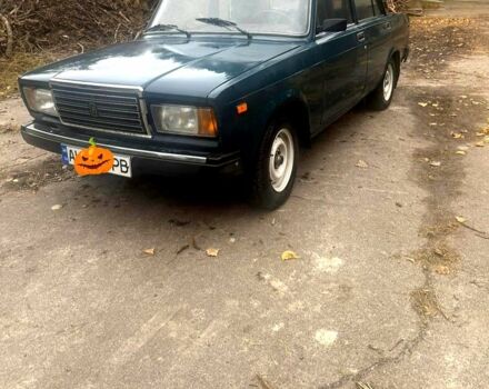 Синий ВАЗ 2107, объемом двигателя 1.5 л и пробегом 76 тыс. км за 900 $, фото 1 на Automoto.ua