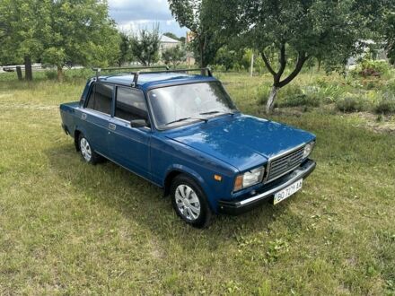 Синій ВАЗ 2107, об'ємом двигуна 1.5 л та пробігом 100 тис. км за 1001 $, фото 1 на Automoto.ua