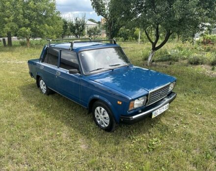 Синій ВАЗ 2107, об'ємом двигуна 1.5 л та пробігом 100 тис. км за 1001 $, фото 1 на Automoto.ua