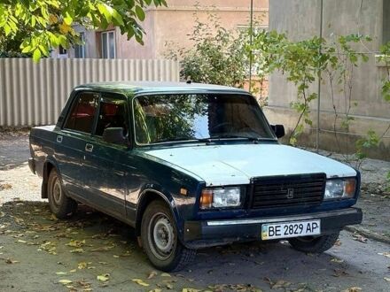 Синій ВАЗ 2107, об'ємом двигуна 1.7 л та пробігом 77 тис. км за 1300 $, фото 1 на Automoto.ua