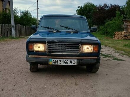 Синий ВАЗ 2107, объемом двигателя 0 л и пробегом 35 тыс. км за 800 $, фото 1 на Automoto.ua