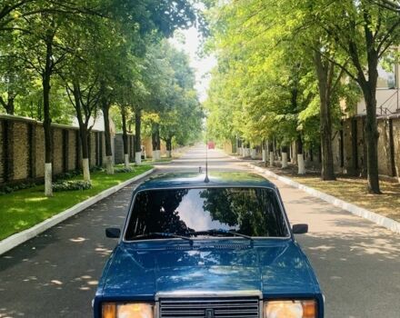 Синий ВАЗ 2107, объемом двигателя 1.5 л и пробегом 50 тыс. км за 1450 $, фото 1 на Automoto.ua