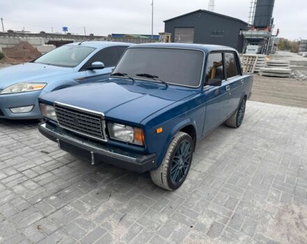 Синий ВАЗ 2107, объемом двигателя 1.5 л и пробегом 800 тыс. км за 2502 $, фото 1 на Automoto.ua