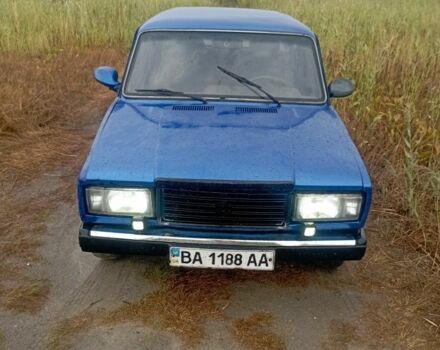 Синий ВАЗ 2107, объемом двигателя 1.5 л и пробегом 100 тыс. км за 600 $, фото 1 на Automoto.ua