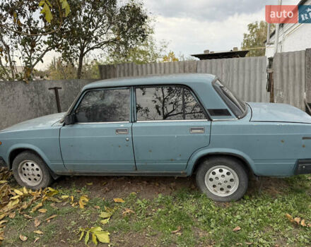 Синий ВАЗ 2107, объемом двигателя 1.45 л и пробегом 96 тыс. км за 1200 $, фото 1 на Automoto.ua