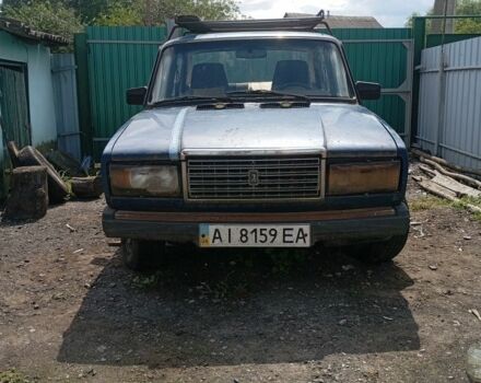 Синий ВАЗ 2107, объемом двигателя 1.5 л и пробегом 777 тыс. км за 316 $, фото 1 на Automoto.ua