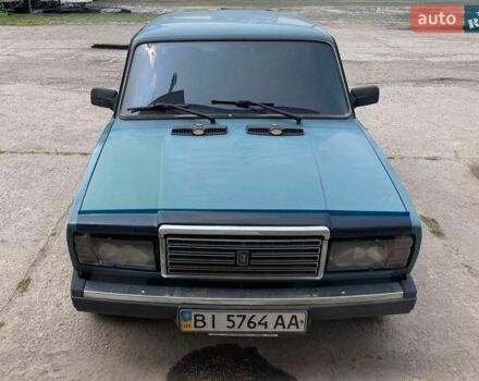 Синій ВАЗ 2107, об'ємом двигуна 1.5 л та пробігом 55 тис. км за 2000 $, фото 1 на Automoto.ua
