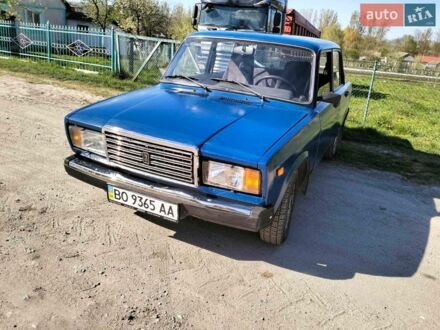 Синий ВАЗ 2107, объемом двигателя 1.5 л и пробегом 90 тыс. км за 780 $, фото 1 на Automoto.ua