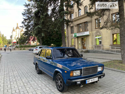 Синій ВАЗ 2107, об'ємом двигуна 1.45 л та пробігом 100 тис. км за 1550 $, фото 1 на Automoto.ua