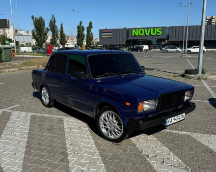 Синий ВАЗ 2107, объемом двигателя 1.5 л и пробегом 85 тыс. км за 1799 $, фото 1 на Automoto.ua