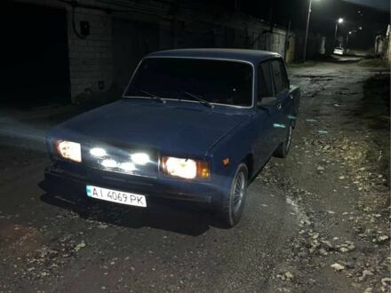 Синий ВАЗ 2107, объемом двигателя 1.5 л и пробегом 77 тыс. км за 1000 $, фото 1 на Automoto.ua