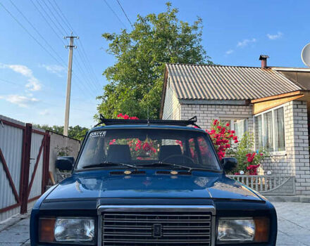 Синий ВАЗ 2107, объемом двигателя 1.5 л и пробегом 136 тыс. км за 1000 $, фото 1 на Automoto.ua