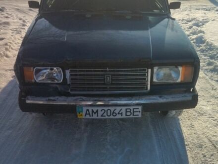 Синій ВАЗ 2107, об'ємом двигуна 1.5 л та пробігом 93 тис. км за 900 $, фото 1 на Automoto.ua