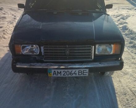 Синій ВАЗ 2107, об'ємом двигуна 1.5 л та пробігом 93 тис. км за 900 $, фото 1 на Automoto.ua