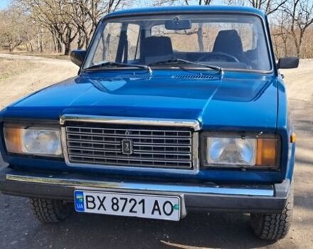 Синій ВАЗ 2107, об'ємом двигуна 1.5 л та пробігом 89 тис. км за 1150 $, фото 1 на Automoto.ua