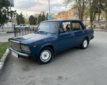 Синій ВАЗ 2107, об'ємом двигуна 1.6 л та пробігом 65 тис. км за 1000 $, фото 1 на Automoto.ua