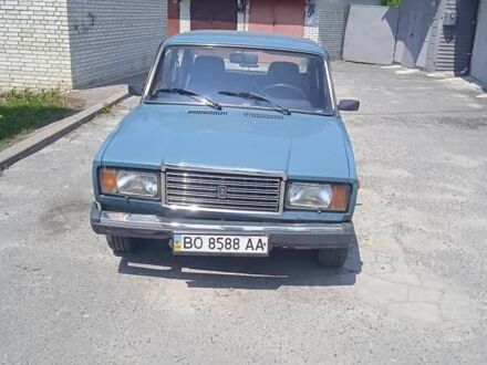 Синий ВАЗ 2107, объемом двигателя 1.5 л и пробегом 107 тыс. км за 1600 $, фото 1 на Automoto.ua