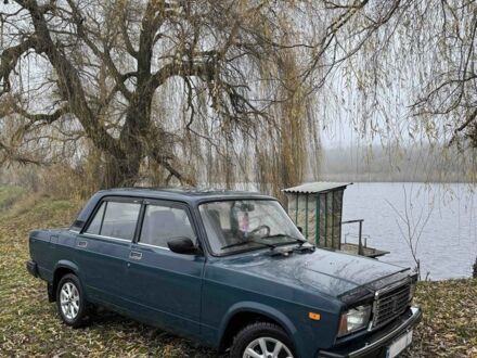 Синий ВАЗ 2107, объемом двигателя 1.5 л и пробегом 80 тыс. км за 1350 $, фото 1 на Automoto.ua