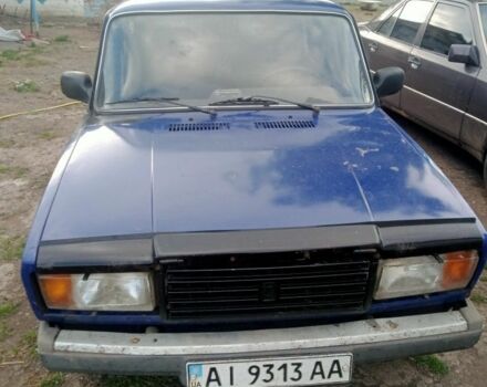 Синий ВАЗ 2107, объемом двигателя 1.5 л и пробегом 50 тыс. км за 500 $, фото 1 на Automoto.ua