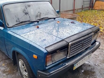Синий ВАЗ 2107, объемом двигателя 1.5 л и пробегом 109 тыс. км за 1100 $, фото 1 на Automoto.ua