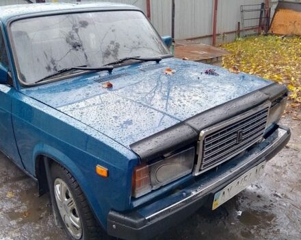 Синій ВАЗ 2107, об'ємом двигуна 1.5 л та пробігом 109 тис. км за 1100 $, фото 1 на Automoto.ua