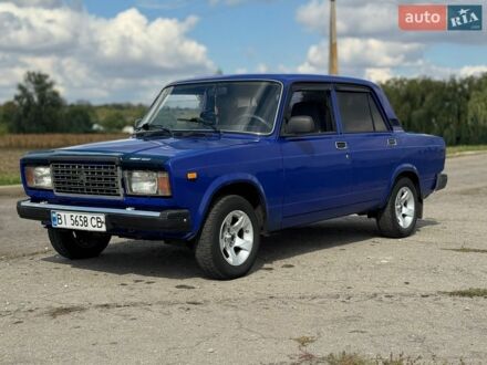 Синій ВАЗ 2107, об'ємом двигуна 1.45 л та пробігом 150 тис. км за 1300 $, фото 1 на Automoto.ua