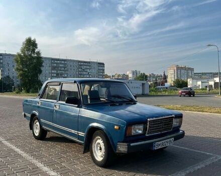 Синій ВАЗ 2107, об'ємом двигуна 1.45 л та пробігом 115 тис. км за 700 $, фото 1 на Automoto.ua