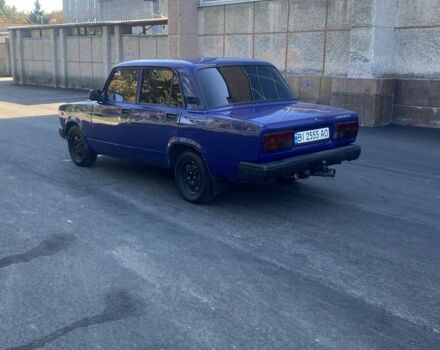 Синій ВАЗ 2107, об'ємом двигуна 1.5 л та пробігом 111 тис. км за 1499 $, фото 1 на Automoto.ua