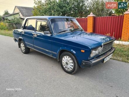 Синий ВАЗ 2107, объемом двигателя 1.5 л и пробегом 153 тыс. км за 1100 $, фото 1 на Automoto.ua