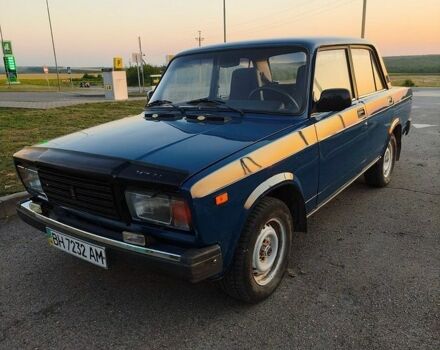 Синий ВАЗ 2107, объемом двигателя 1.5 л и пробегом 119 тыс. км за 1550 $, фото 1 на Automoto.ua