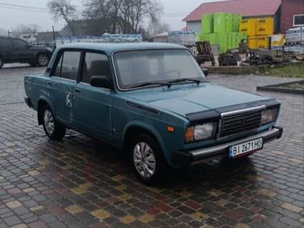 Синій ВАЗ 2107, об'ємом двигуна 1.45 л та пробігом 100 тис. км за 900 $, фото 1 на Automoto.ua