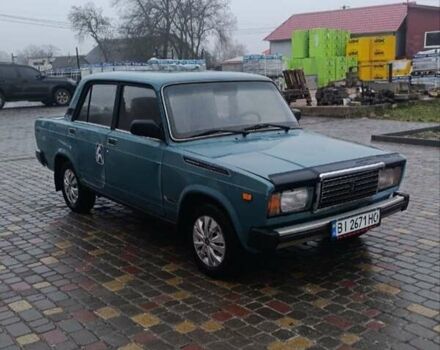 Синій ВАЗ 2107, об'ємом двигуна 1.45 л та пробігом 100 тис. км за 900 $, фото 1 на Automoto.ua