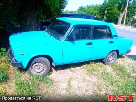ВАЗ 2107 2004 в Вольнянске на Automoto.ua Синий ВАЗ 2107, объемом двигателя 1.5 л и пробегом 200 тыс. км за 800 $, фото 1 на Automoto.ua