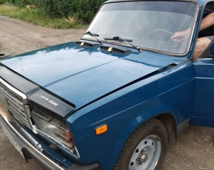 Синий ВАЗ 2107, объемом двигателя 1.5 л и пробегом 100 тыс. км за 1500 $, фото 1 на Automoto.ua