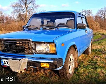 Синий ВАЗ 2107, объемом двигателя 1.5 л и пробегом 0 тыс. км за 900 $, фото 1 на Automoto.ua