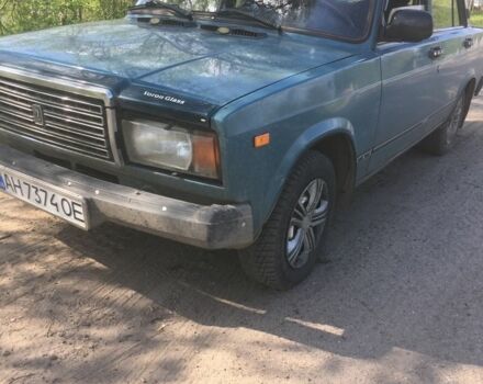 Синий ВАЗ 2107, объемом двигателя 1.5 л и пробегом 5 тыс. км за 1901 $, фото 1 на Automoto.ua