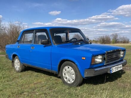 Синий ВАЗ 2107, объемом двигателя 1.5 л и пробегом 3 тыс. км за 1300 $, фото 1 на Automoto.ua