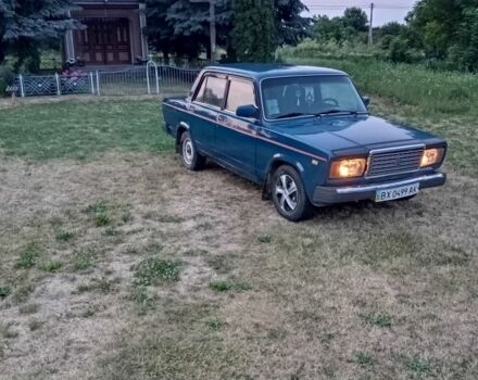 Синий ВАЗ 2107, объемом двигателя 1.5 л и пробегом 140 тыс. км за 853 $, фото 1 на Automoto.ua