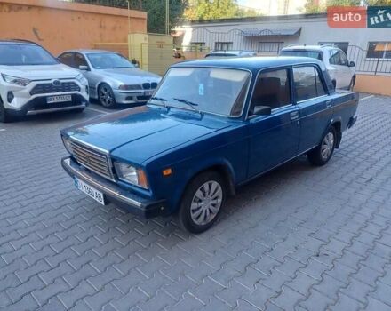 Синий ВАЗ 2107, объемом двигателя 1.5 л и пробегом 94 тыс. км за 1310 $, фото 1 на Automoto.ua