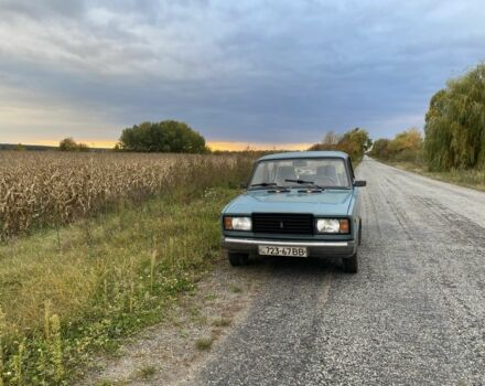 Синий ВАЗ 2107, объемом двигателя 1.6 л и пробегом 100 тыс. км за 829 $, фото 1 на Automoto.ua