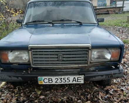 Синій ВАЗ 2107, об'ємом двигуна 1.5 л та пробігом 15 тис. км за 237 $, фото 1 на Automoto.ua