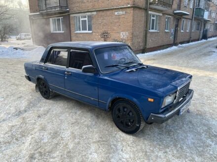 Синій ВАЗ 2107, об'ємом двигуна 1.5 л та пробігом 300 тис. км за 1000 $, фото 1 на Automoto.ua