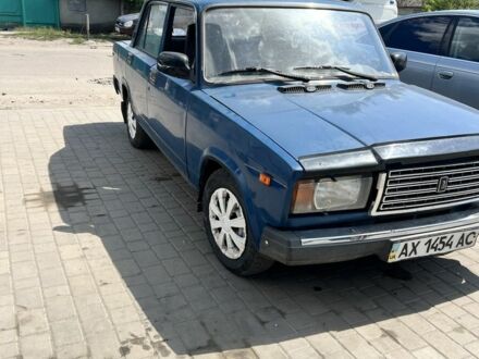 Синий ВАЗ 2107, объемом двигателя 1.5 л и пробегом 2 тыс. км за 695 $, фото 1 на Automoto.ua