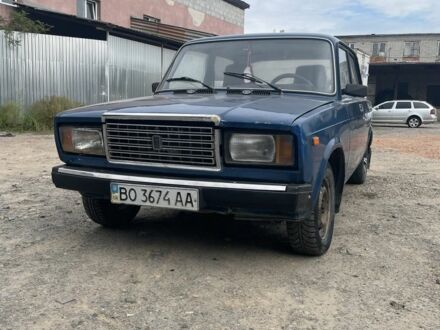 ВАЗ 2107 2004 в Мукачеве на Automoto.ua Синий ВАЗ 2107, объемом двигателя 1.5 л и пробегом 150 тыс. км за 850 $, фото 1 на Automoto.ua